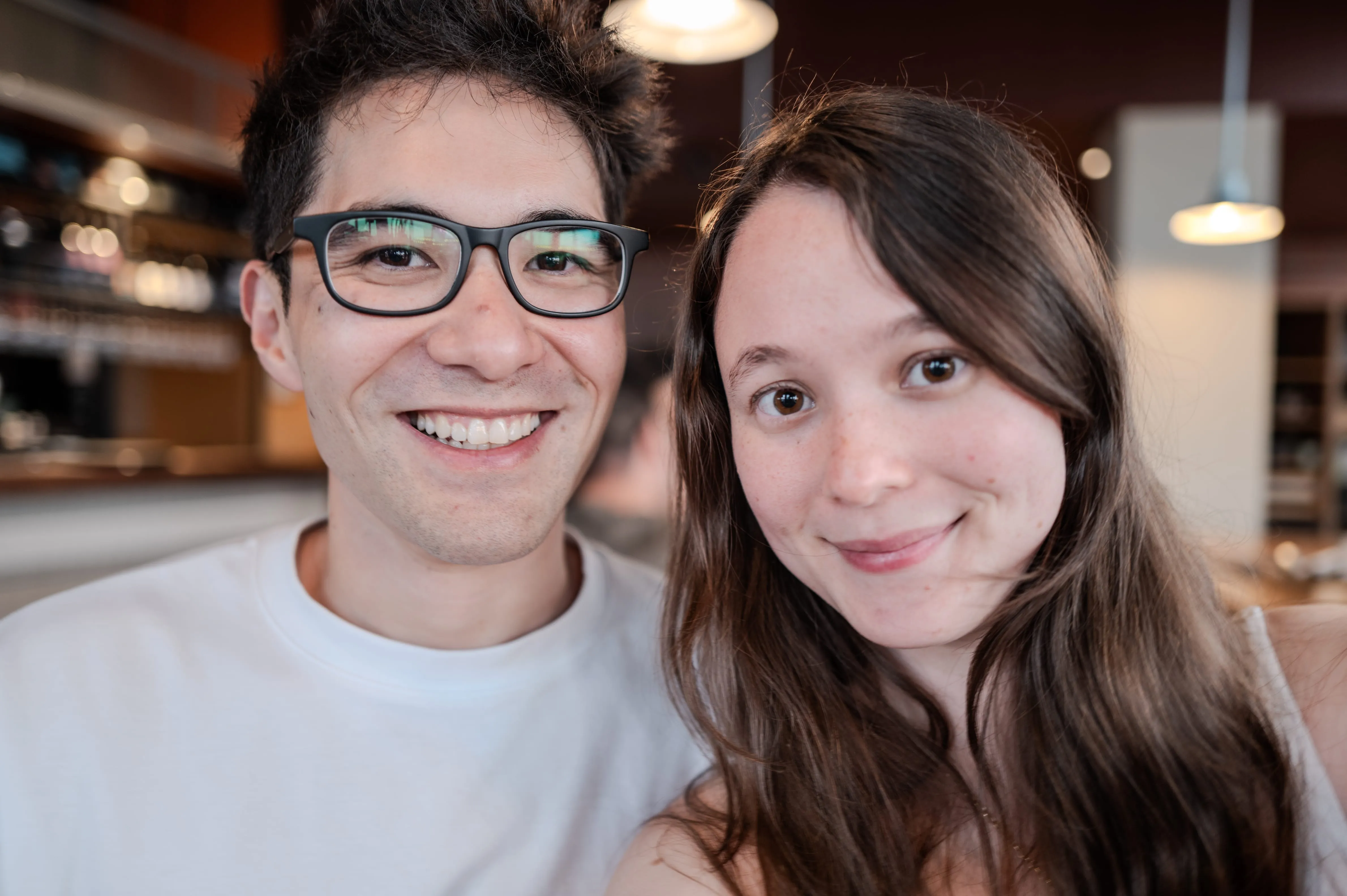 Selfie of Brett and Alyssa